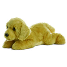 AURORA, 31117, Flopsies Golden Labrador, 12In, Soft Toy, Brown - Plush Soft Toy