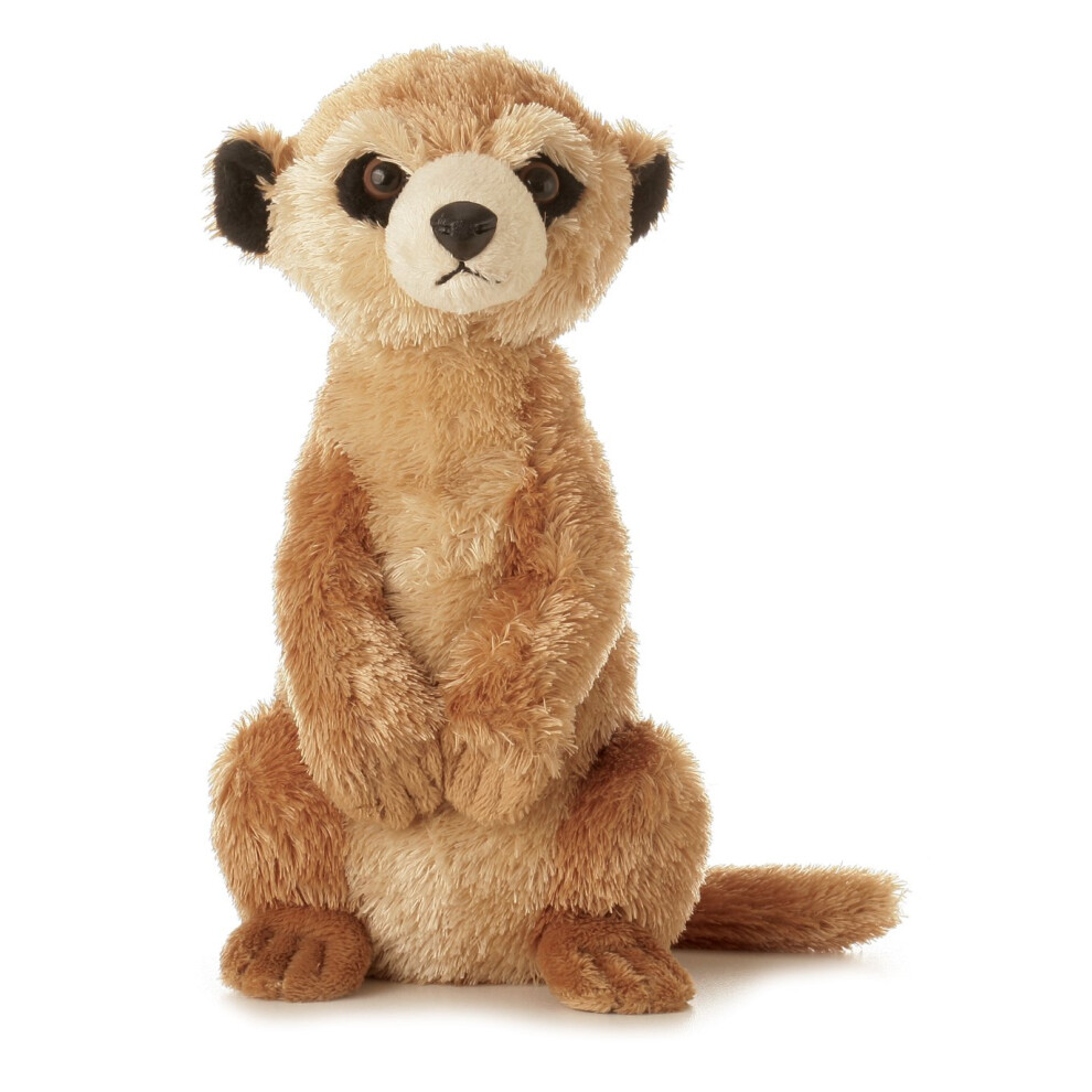 Aurora, 12170, Mini Flopsie Meerkat, 8In, Soft Toy, Brown, 8-Inch