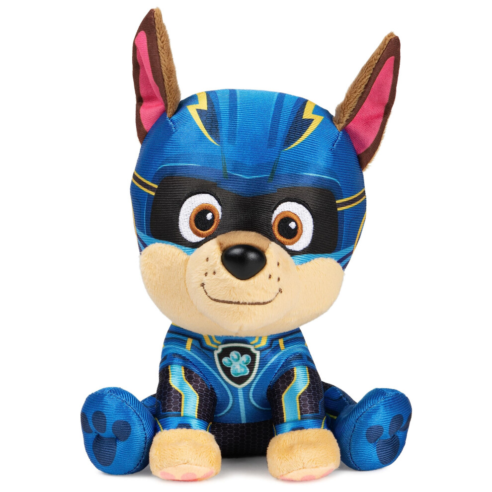 Paw Patrol Gund Paw Patrol: The Mighty Movie Chase Stuffed Animal, Plush Toy For Ages 1 And Up, 15.24Cm