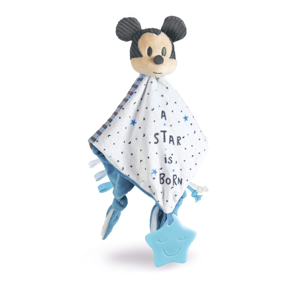 - Disney Baby - Mickey Soft Comforter Blanket, Machine Washable Educational Toy, Suitable for 0 Months and up, 17345