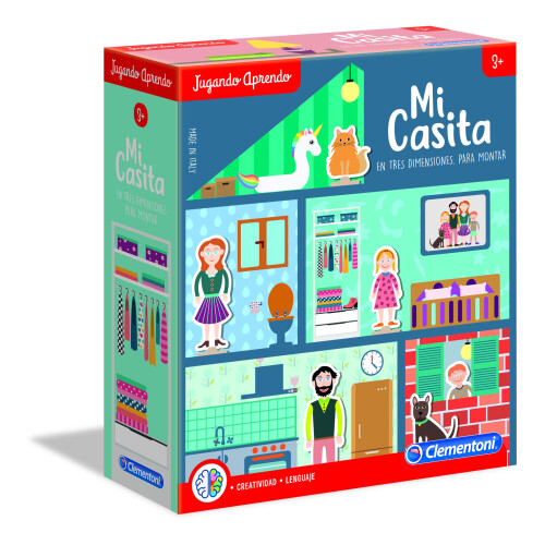 Clementoni 55317 Little House, Multicoloured