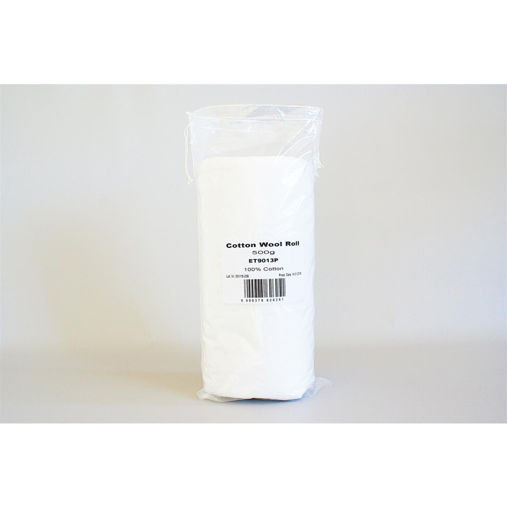 Qualicare 100% Cotton Wool Roll (500G)