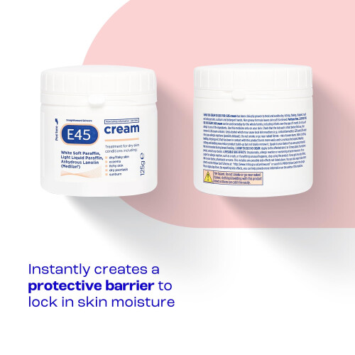E45 E45 Intensive Moisturising Cream for Sensitive Skin - 350g 1