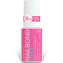 Nail Bond Nail Glue Extra Strong with Brush (8ml) Super Strong False Nail Glue For Acrylic Tips Extra Strong Nail Glue Brush On Nail Glue For Stick On