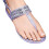KISS Salon Acrylic French Press On Toenails  'Walk Away'  White Tips  Short Length  Square Shape  Includes 24 Fake Nails  2g Pink Gel Nail Glue 8