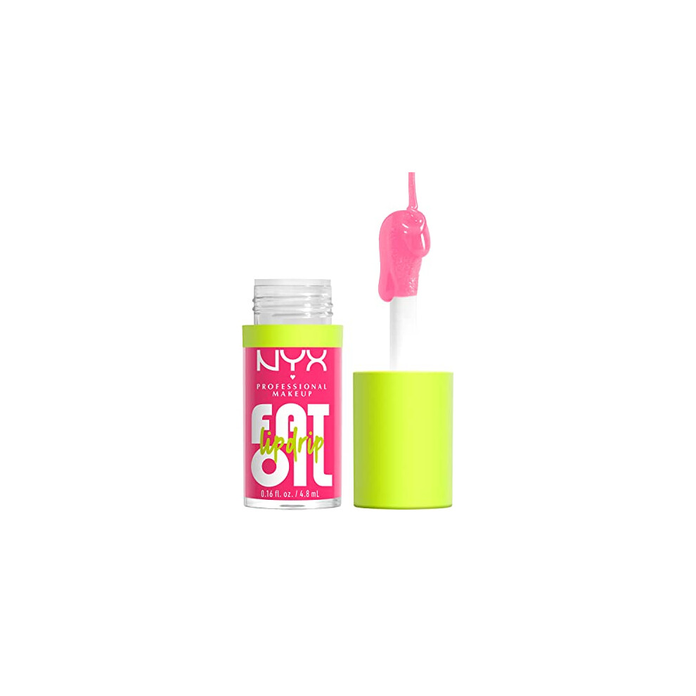 Lip Gloss, High Shine, Non-Sticky FInish, 12 Hours Hydrating, Fat Applicator, With Squalane, Raspberry and Cloudberry Oils, Shade: Missed Call