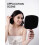 Hand Mirror, Black Handheld Plain Mirror with Handle,Square,M 4