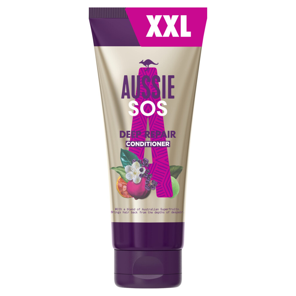 SOS Hair Conditioner Deep Treatment, Kiss of Life Hair Repair For Dry Damaged Hair, XXL VALUE PACK, 340ml