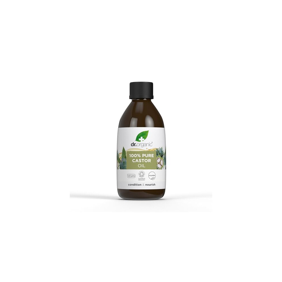 Dr Organic Castor Oil, 100% Pure & Natural, Cold Pressed, Nourish & Condition, Face, Body & Hair, Massage, Carrier Oil, Aromatherapy, Vegan, Cruelty Free, - Image 9