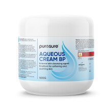 Aqueous Cream | Emollient for Softening and Soothing Skin | Relieves Symptoms of Dry Skin 500g (500g, 1, gram)