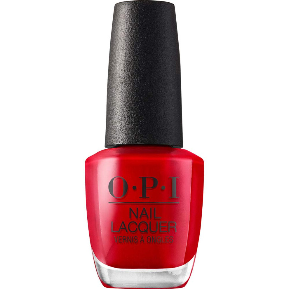 Classic Nail Polish | Long-Lasting Luxury Nail Varnish | Original High-Performance | Big Apple Red, 15 ml
