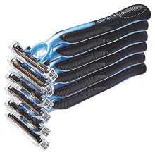 Blue 3 Smooth jednorazowe maszynki do golenia dla mężczyzn 6szt