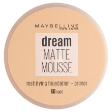 Maybelline Dream Matte Mousse 021 Nude 18ml - Lightweight, air-soft matte coverage with whipped formula (3600530169962)
