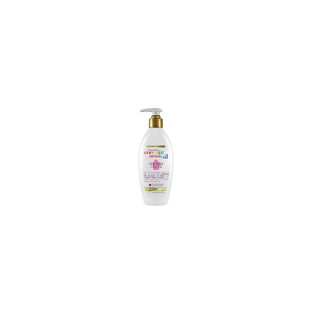 Coconut Miracle Oil Leave Air-Dry Hair Cream, 177ml