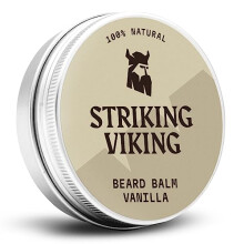 Opvallende Viking Vanille Baardbalsem - Stijlen Versterkt en Verzacht Baarden & Snorren - Natuurlijke Baard Conditioner Wax met Biologische Sheaboter