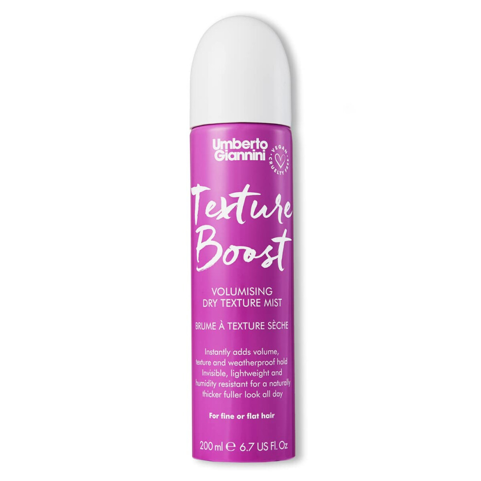 Umberto Giannini Texture Boost Volumising Dry Texture Spray X 200Ml (200 Ml (Pack Of 1))