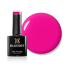 Gel Nail Polish, Fuchsia Fumble Neon36, Bright Neon Pink, Cerise, Fuchsia, Long Lasting, Chip Resistant, 10 ml (Requires Drying Under UV LED Lamp)