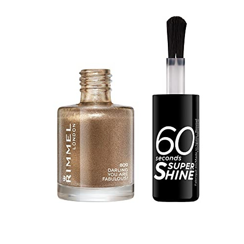 Rimmel 60 Seconds Super Shine Nail Polish - 8 ml, Darling 1