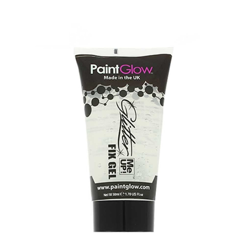 Paintglow Glitter Fix Glue - 50Ml Vegan Face And Body Glitter Glue For Body Glitter, Face Glitter, Bio Degradable Glitter