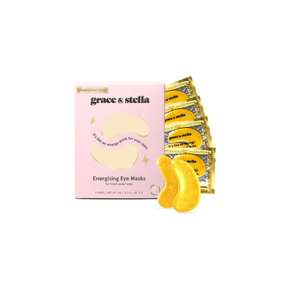 Grace & Stella Dark Under Eye Mask - Reduce Circles, Puffy Eyes, Undereye Bags, Wrinkles - Gel Under Eye Patches, Vegan Cruelty-Free Self Care By Grace And Stella (4