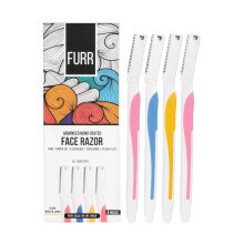 Dermaplaning Japanese Blades for Face - Pack of 4 | Face Razors for Women | Dermaplaning Blades for Face | Eyebrow Razor | Upper Lip & Peach Fuzz