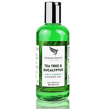 Tea Tree Oil Body Wash Soap – [Made In UK] Natural Antifungal & Antibacterial Shower Gel for Acne Blemishes Pimples | Deep Cleansing Tea Tree Body