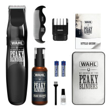 and Peaky Blinders Beard Trimmer Gift Set, Battery Powered Trimmer, Men's Stubble Trimmers, Facial Hair Trimming, Beard Shampoo, Beard Care, Men's