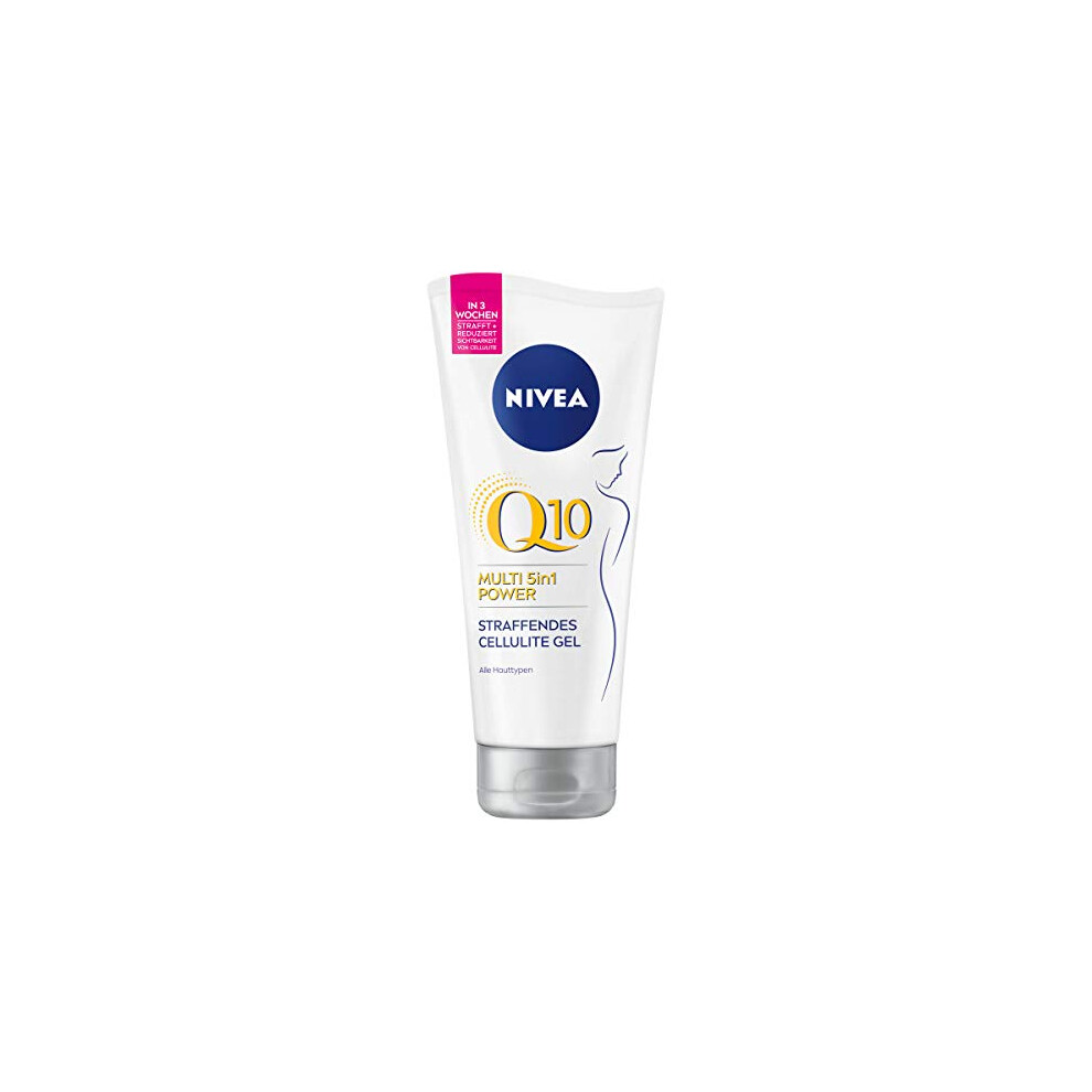 Body Gel Q10 Anti-Cellulite (200 ml), Firming Skin Care Gel with Q10 and Lotus Extract, Cellulite Gel with Multi 5-in-1 Power Formula