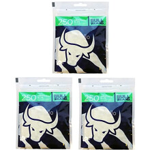 5 x Bull Brand 250 Menthol Slim Filter Tips
