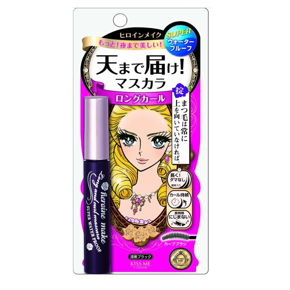 Heroine Make Isehan Long & Curl Mascara Waterproof Black