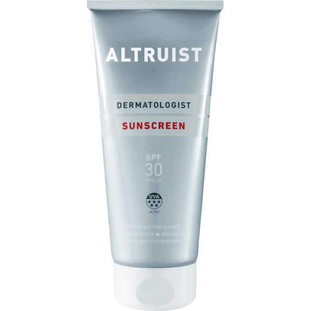 Dermatologist Sunscreen SPF 30-200ml Fragrance Free, Non-sticky, High UVA/UVB Protection