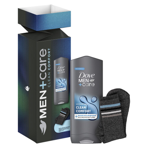 Clean Comfort Bodywash and Socks