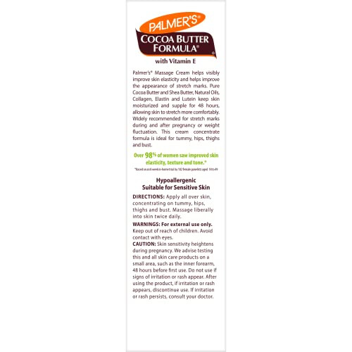 Palmer's Palmer's Cacaoboter Massagecrème voor Striae 2