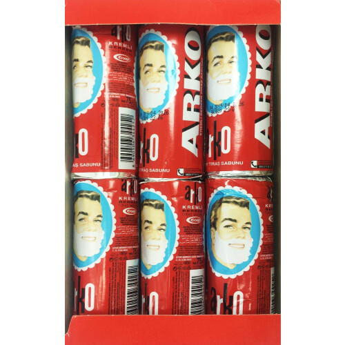 Sapone da barba EVYAP 900 grammi, 12 pezzi 2