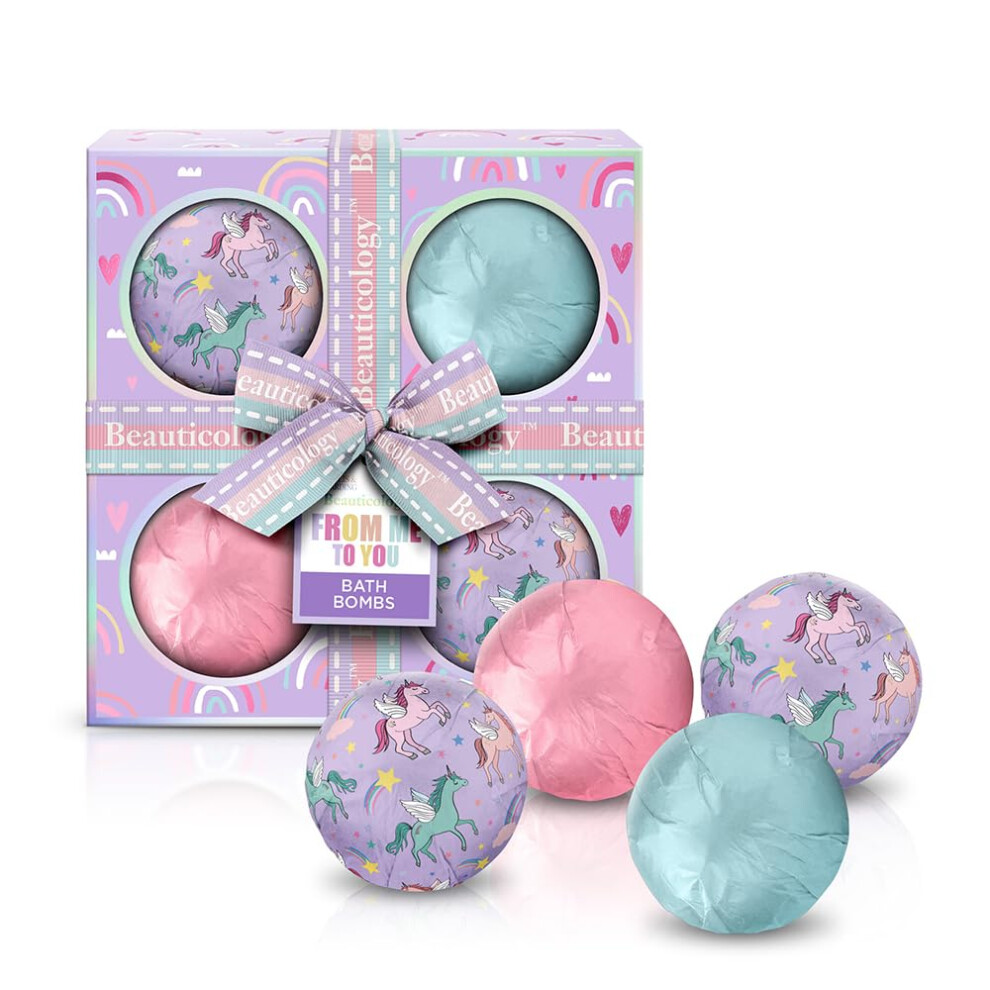 Baylis & Harding Beauticology From Me To You Bath Bombs Gift Set (Pack Of 1) - Vegan Friendly