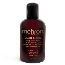 Mehron Makeup Stage Blood Spisable Fake Blood Makeup til scene kostume cosplay (4.5) (m?rk ven?s)