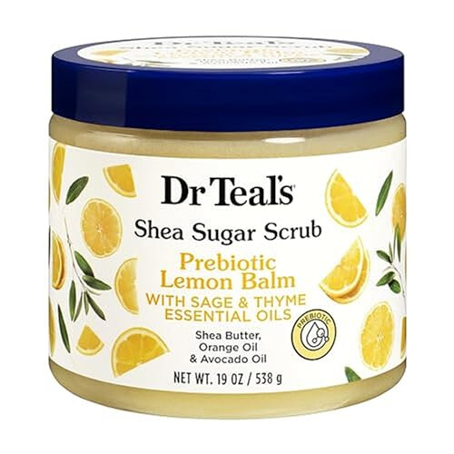 Shea Sugar Scrub Prebiotic Lemon Balm 538Gm 1