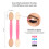 Eyeshadow Applicators, MORGLES 200 PCS Disposable Sponge Eye Brushs (Multicolored) 2