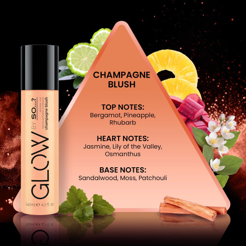 Glow By So - Sprankelende Geur Mist - Champagne Blush - 2