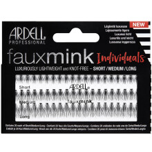 Faux Mink Individual Eyelashes, Combo Pack, 3 Lengths, Vegan Friendly (Pack of 1)