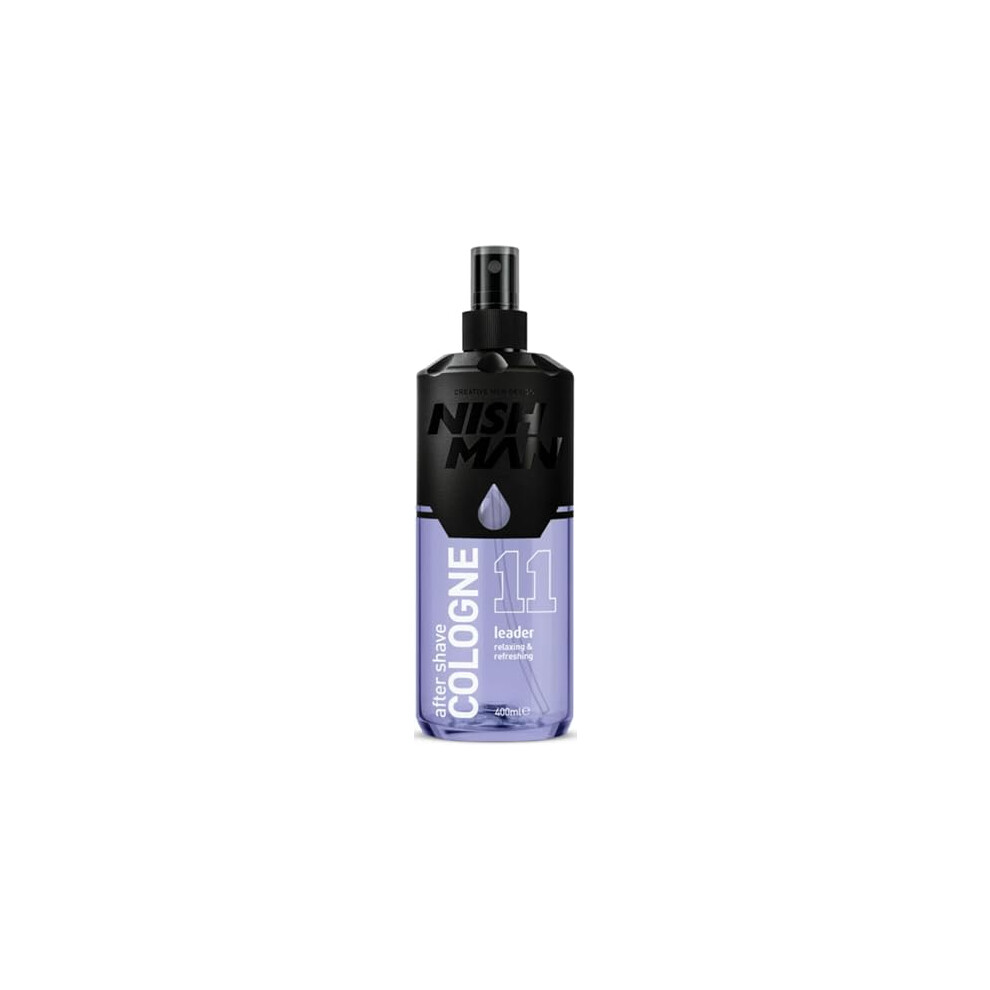 Nishman 11 After Shave Cologne 70 Alcohol Disinfectant Leader 400 Ml Xl