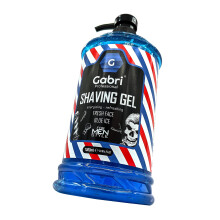 Gabri Shaving Gel with Pump Transparent 1000 ml | Moisturizing and Smooth Shaving Experience | Fresh Active Easy, Refreshing, Smooth Shave