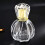 50ml Empty Glass Perfume Spray Atomiser Gold Crystal Cap Oval Bottle 3
