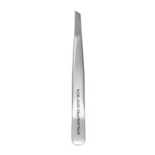 Pinces à Épiler pour Sourcils - STALEKS-PRO - type 3 - Acier Inoxydable Chirurgical - Pinceau à Pointe Biseautée