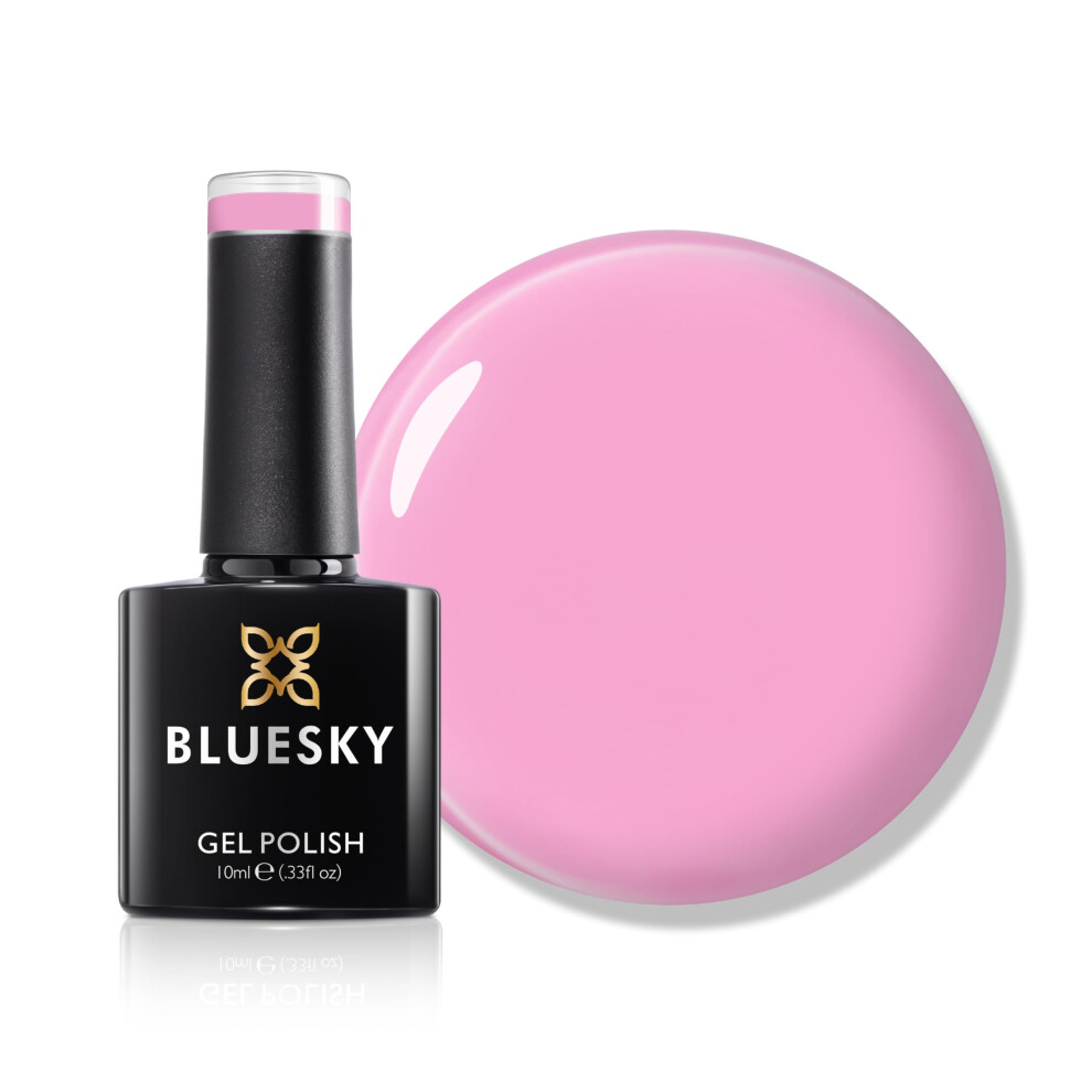 Gel Nail Polish 10ml, Pink Power - SS2403, Pastel Pink Gel Nail Polish for 21 Day Manicure, Professional, Salon & Home Use, Requires Curing Under LED