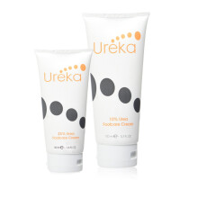 Foot Care Cream Duo Set Intensive Moisturising 2 Pack of Foot Creams (10% Urea 100ml Tube and 25% Urea 50 ml Tube