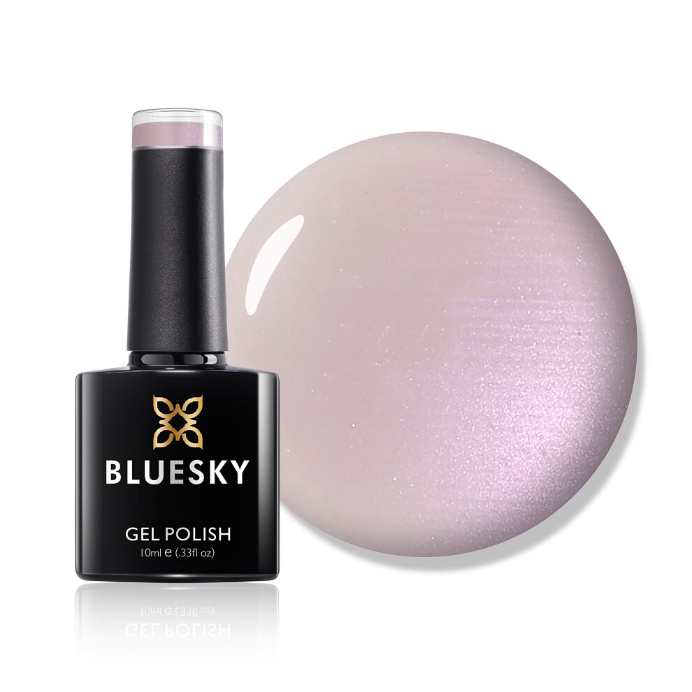 Gel Nail Polish, Negligee 80502, Light Pink, French, Long Lasting, Chip Resistant, 10 ml (Requires Drying Under UV LED Lamp)