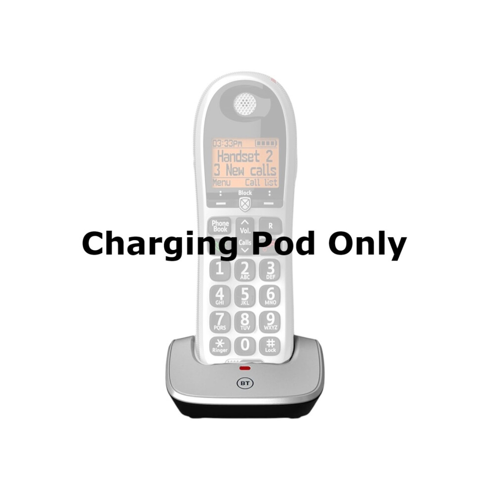 Bt 4600 Genuine Replacement Charging Pod - Add-On Dock For Bt 4000/4500/4600 Handsets (No Power Supply) 5060973950462