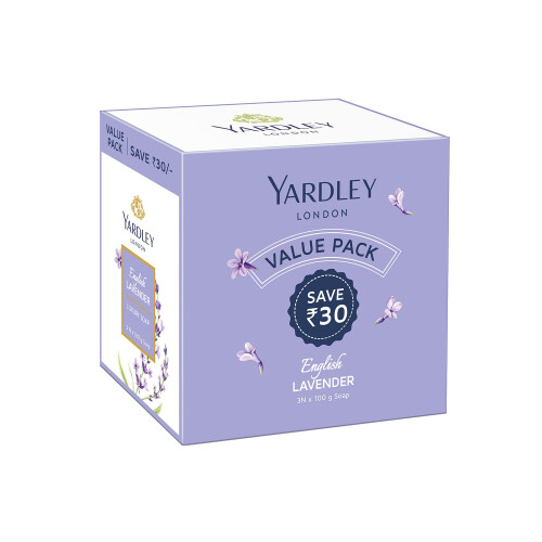 Yardley English Lavender Luxury Soap, 3x100gm 2