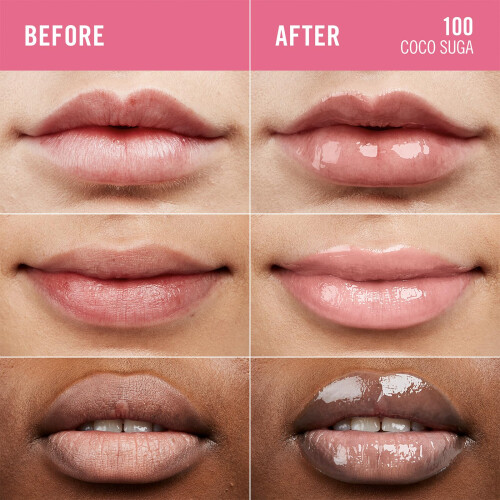 Rimmel London Thrill Seeker Glassy Gloss Lip Gloss 100 Coco Suga 2